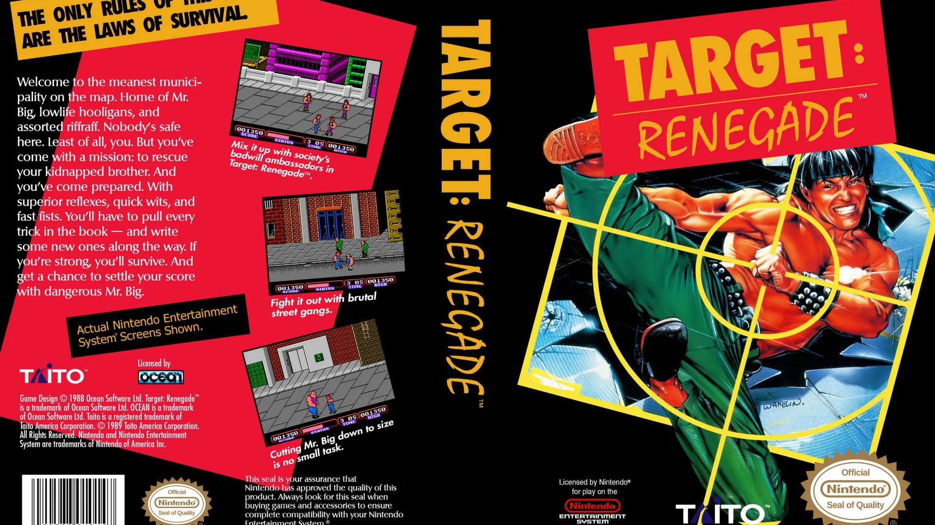 Target Renegade (NES) смотреть онлайн