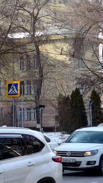 Утро в Алматы на улице Гоголя. 28.01.2026
