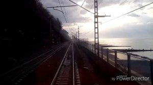 Встречаем новый, 2018й год в кабине локомотива.