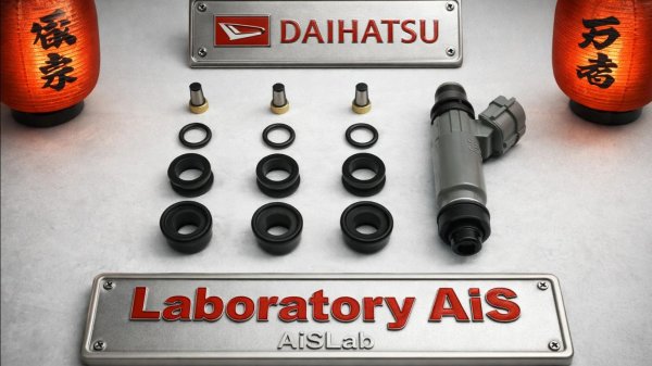 Ремкомплект на 3 инжектора D-002, DAIHATSU Terios, Storia, EFDEM, EJDE,.mp4