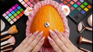 ASMR Makeup,Блестящий  Макияж для Тыквы