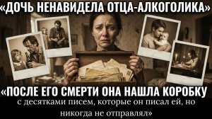 Дочь ненавидела отца-алкоголика. После его смерти нашлись десятки писем, которые он писал е
