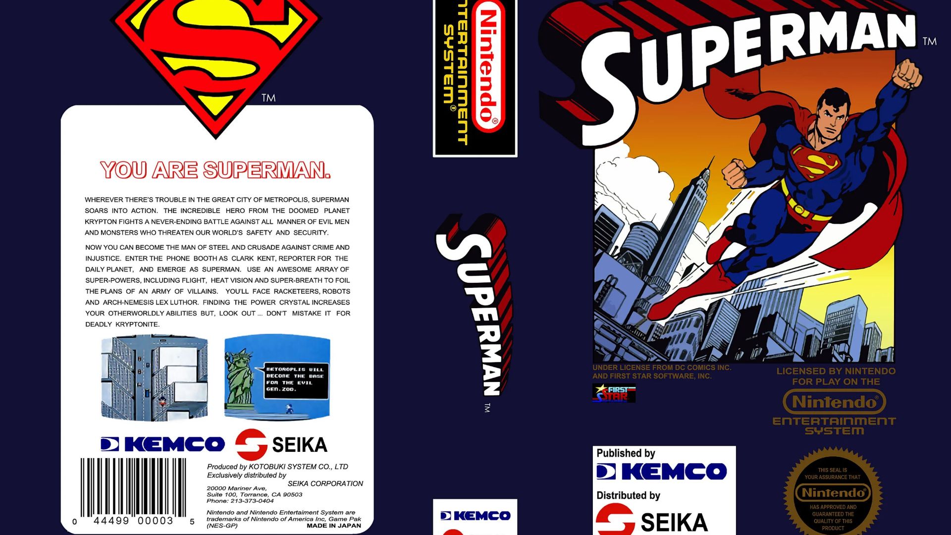 Superman (NES) смотреть онлайн