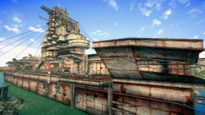 РИВЕТ - СИТИ - ИСТОРИЯ АВИАНОСЦА - СУДЬБА ОТЦА - ПАЛУБЫ - АНДРОИД - фоллаут 3 прохождение (19 серия)