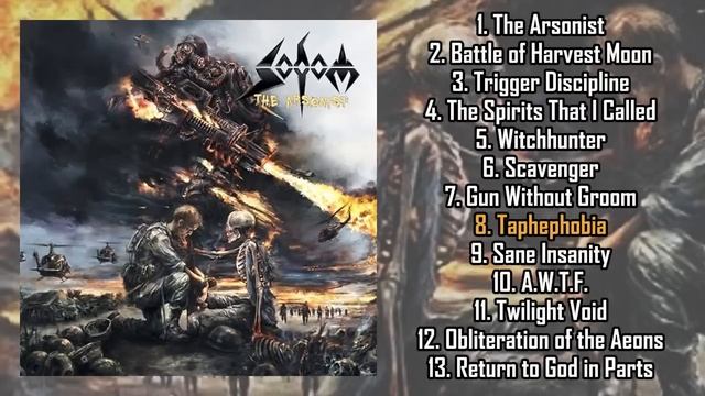 SODOM - "The Arsonist" (Full Album) 2025