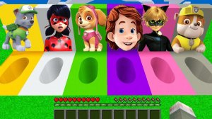 ВЫЖИВАНИЕ В ЗАГАДОЧНЫХ ОВАЛЬНЫХ ЯМАХ В МАЙНКРАФТ