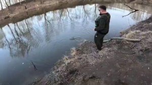 Ультра лайт кастинг в устье реки Тула 10.04.2025.