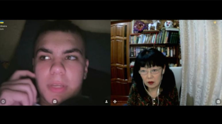 Молодого украинца зовут Александр. смотреть онлайн