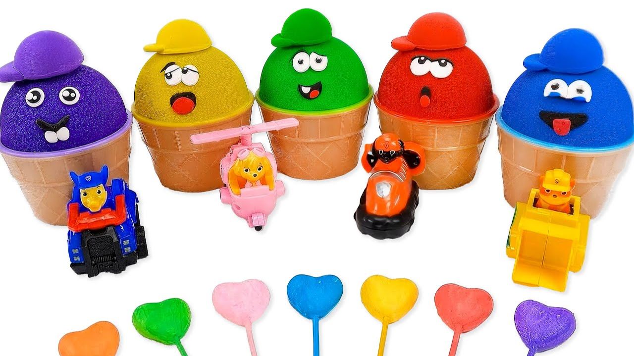 ЛЕПИМ МОРОЖЕНОЕ ИЗ КИНЕТИЧЕСКОГО ПЕСКА С ЩЕНЯЧИМ ПАТРУЛЕМ ВИДЕО ДЛЯ ДЕТЕЙ КАНАЛ ИГРАЛКИ-ЗАЛИПАЛКИ смотреть онлайн