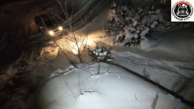 Внедорожные способности Сузуки Джимни на 33-й экстрим резине в снегу