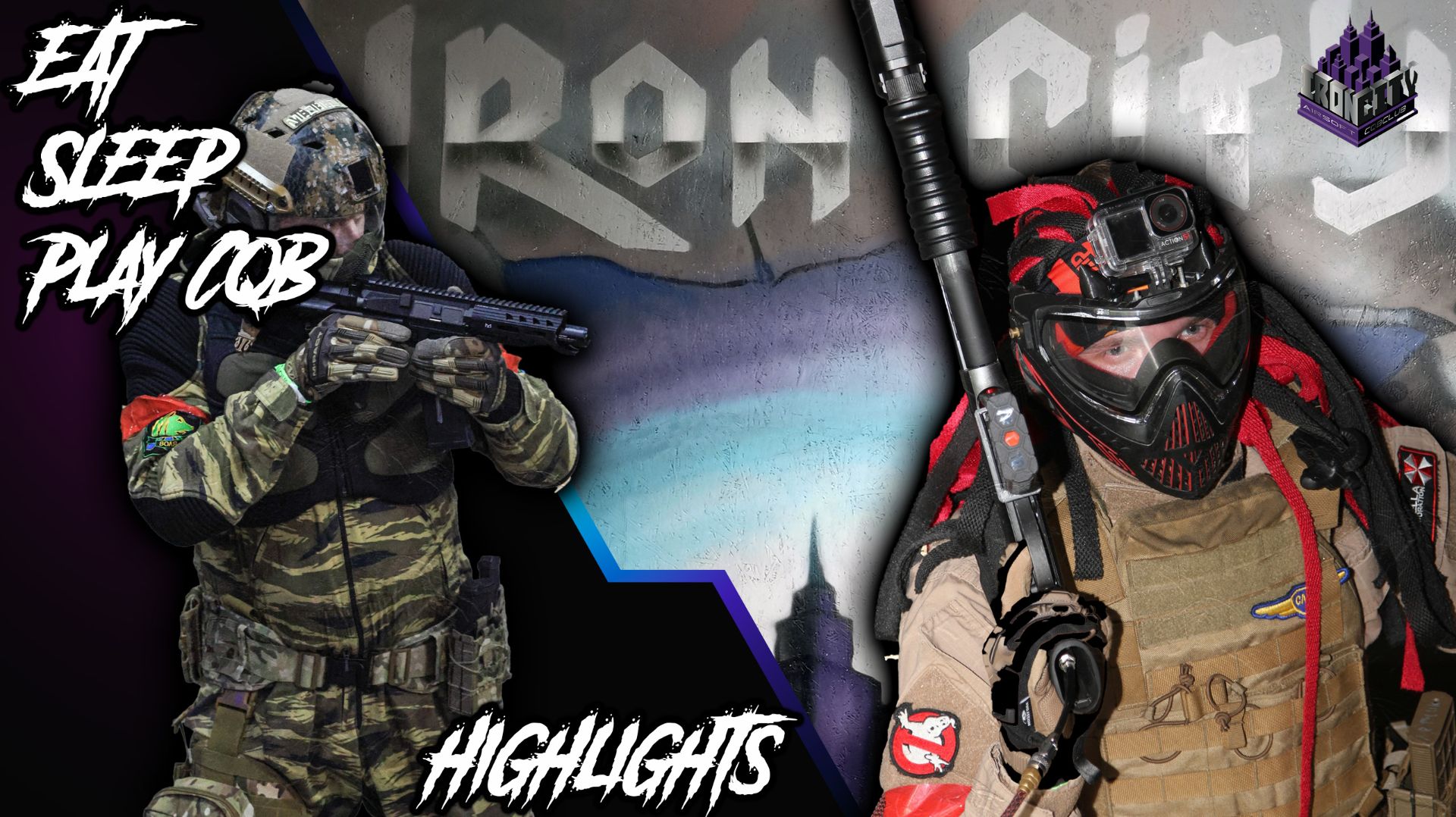 Bullpup палка в деле, на полях IRON CITY 24.01.2026 #airsoft #cqb #страйкбол