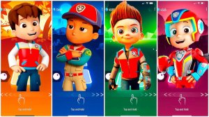 Мультики для Детей Щенячий Патруль Tiles Hop - РАЙДЕР, РАЙДЕР, РАЙДЕР, РАЙДЕР