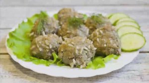 Ежики мясные с рисом - Как приготовить ёжики из фарша и риса в мультиварке_ Самый простой рецепт!