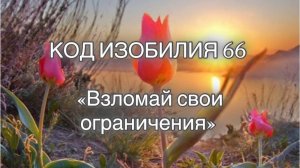 КОД 66 Марафон Изобилие часть 1