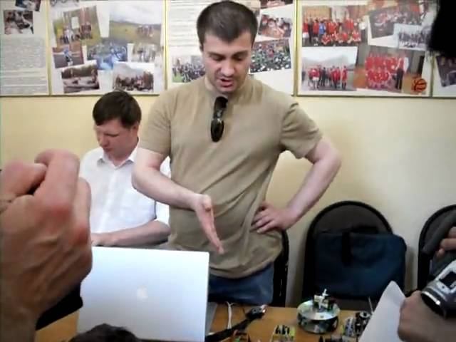 Весенние состязания по роботам. ФМЛ 239. 2010.