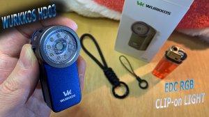 Фонарь Wurkkos HD03. Тактический малыш на приЩепке !