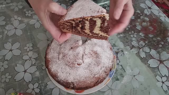 Пирог «Зебра» — тот самый вкус из детства. смотреть онлайн