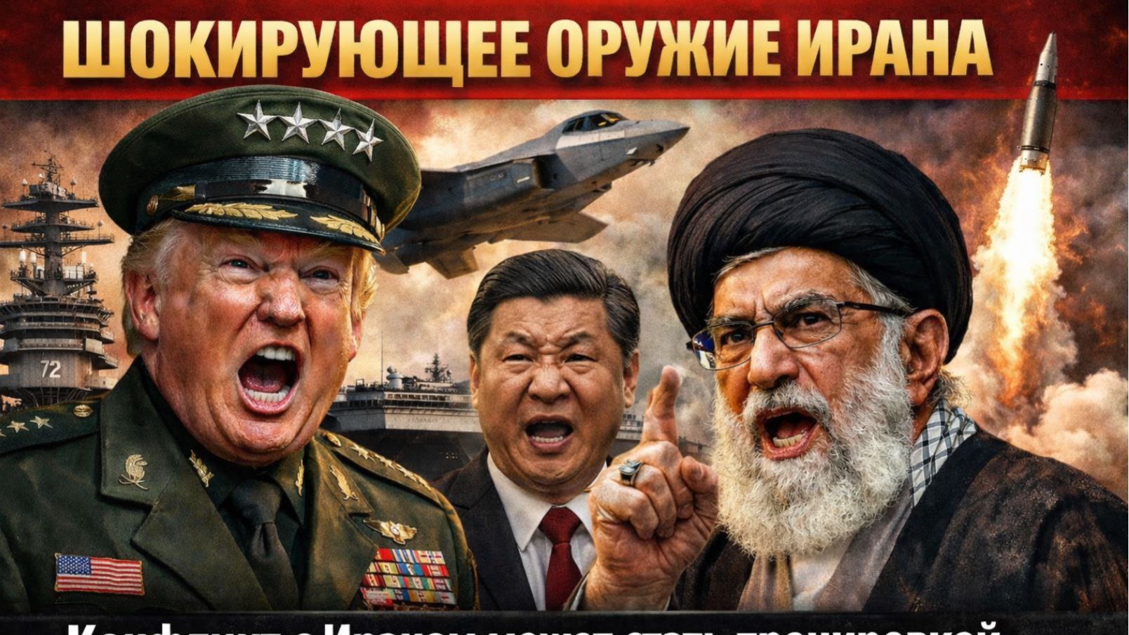 США в ШОКЕ! За Иран Вступился Китай! Си поможет Хамейни Остановить Трампа смотреть онлайн