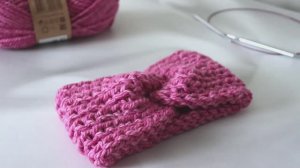 Теплый аксессуар для головы, Показываю как связать