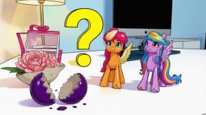 MyLittlePony. Пони нашли яйцо!!! Кто же из него вылупится???