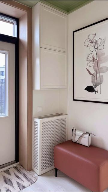 Шпонированные откосы в интерьере.