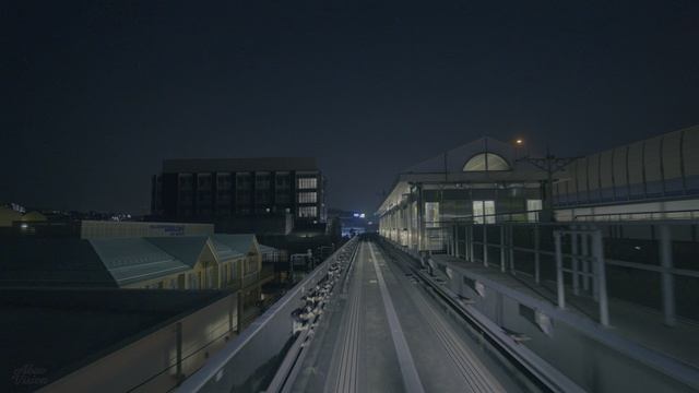 Nightfall Ride on Yokohama Seaside Line ⁄ 8K 60fps HDR ⁄ Natural Ambience (No Music) (2160p_60fps_AV