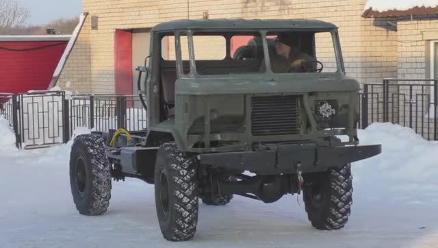 ГАЗ66-Проходимец. Рабочий выезд январь 2026г