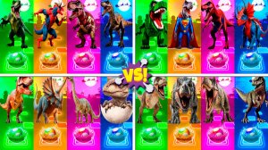 Динозавры МЕГАМИКС 293-296 уровни - Мультики про Динозавров | МУЛЬТФИЛЬМЫ ДИНОЗАВРЫ в Tiles Hop