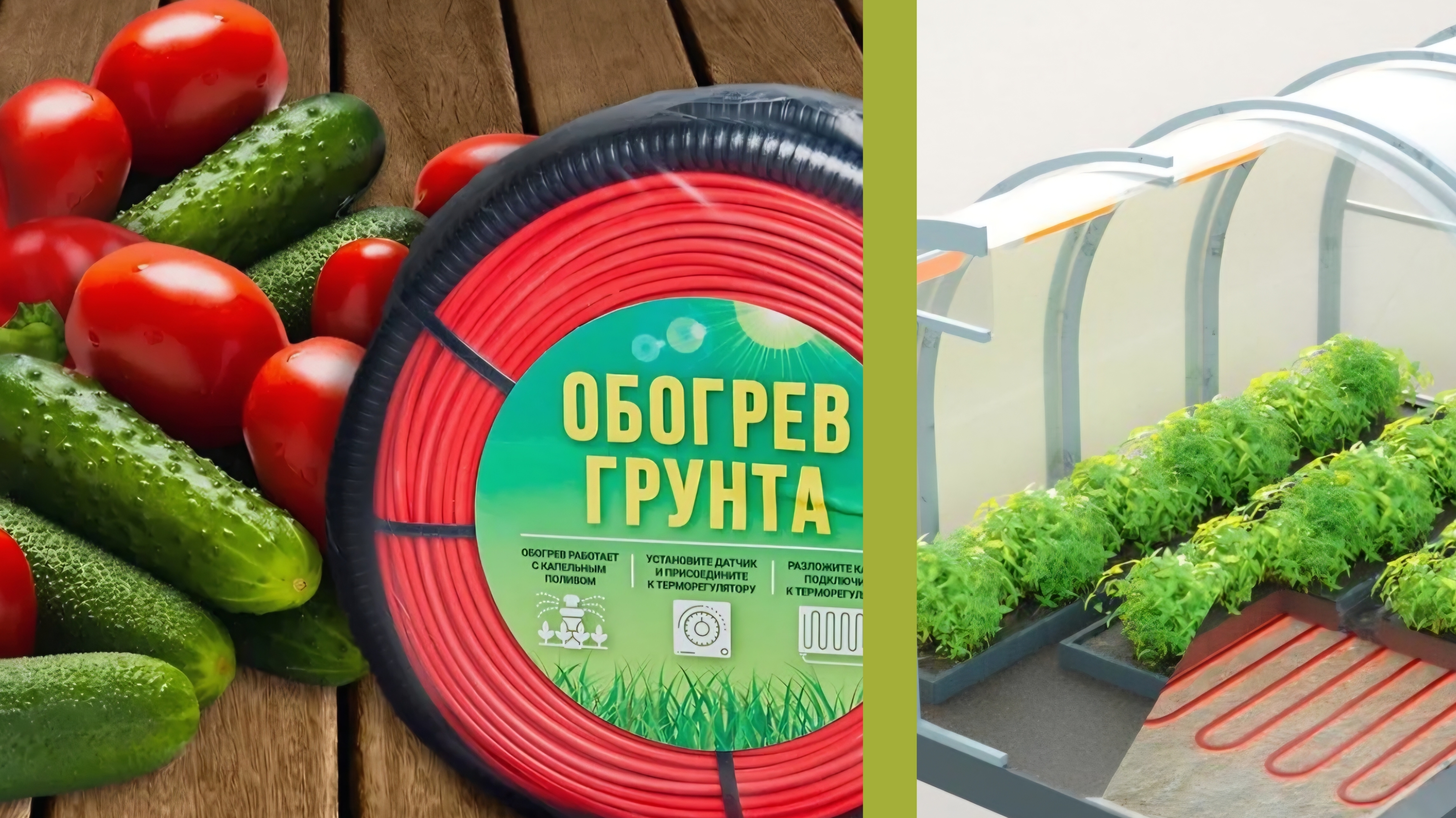 Обогрев грунта в теплице. Ранний урожай гарантирован смотреть онлайн