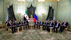 В Кремле начались переговоры Владимира Путина с президентом Сирии.