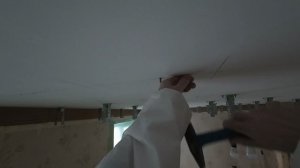 Монтаж виброподвеса на потолок  своими руками