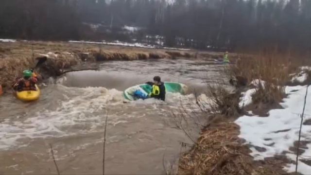 Сплав по р Б Сестра 01.02.2025 от Сергея Яковлева