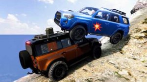 BeamNG Drive - Аварии и поломки внедорожников