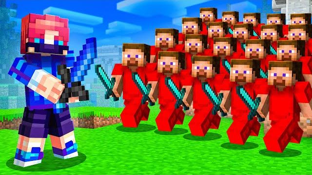 ПРО против 50 ИГРОКОВ на БедВарс смотреть онлайн