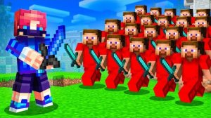 ПРО против 50 ИГРОКОВ на БедВарс