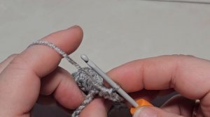 Листик для пальто из Толстой пряжи