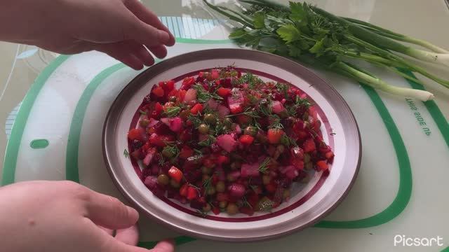 ВИНЕГРЕТ Классический Самый любимый и Вкусный рецепт! смотреть онлайн