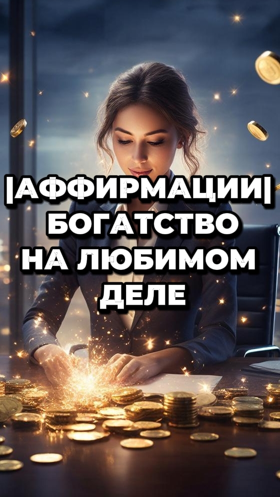 |Аффирмации| Богатство на любимом деле