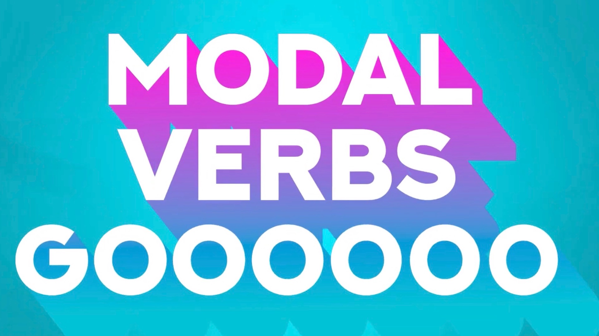 Modal Verbs Song