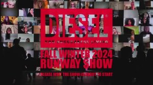 Показ коллекции Diesel осень-зима 2024-2025