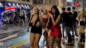 НОЧНАЯ ЖИЗНЬ МАНЧЕСТЕР-СИТИ, АНГЛИЯ, ПЕШЕХОДНАЯ ЭКСКУРСИЯ