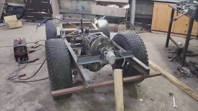 Мини погрузчик, что сделал нового, процесс идет смотреть онлайн