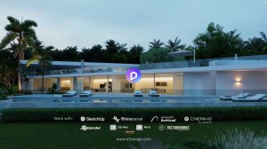 AI для автоматической архитектурной визуализации: окружение, растительность, свет