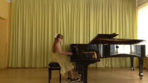 Алтынник Мария_И.С. Бах. Инвенция № 4 ре-минор. К.Черни-Гермер. Этюд № 12 (2 ч.) До-мажор.