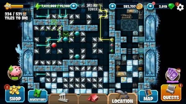 Третья Ледяная Башня | 3rd Ice Tower | Ледяной Маркиз: Переиздание | Diggy's Adventure