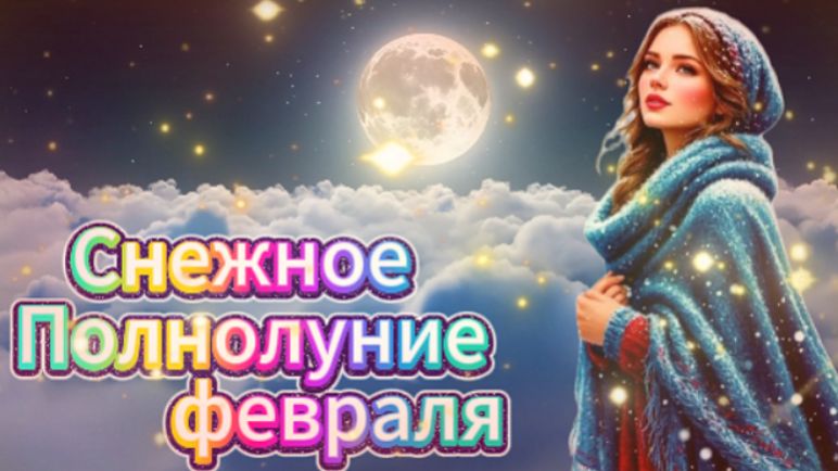 Снежное Полнолуние февраля! смотреть онлайн