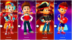 Мультики для Детей Щенячий Патруль Tiles Hop - РАЙДЕР, РАЙДЕР, РАЙДЕР, РАЙДЕР