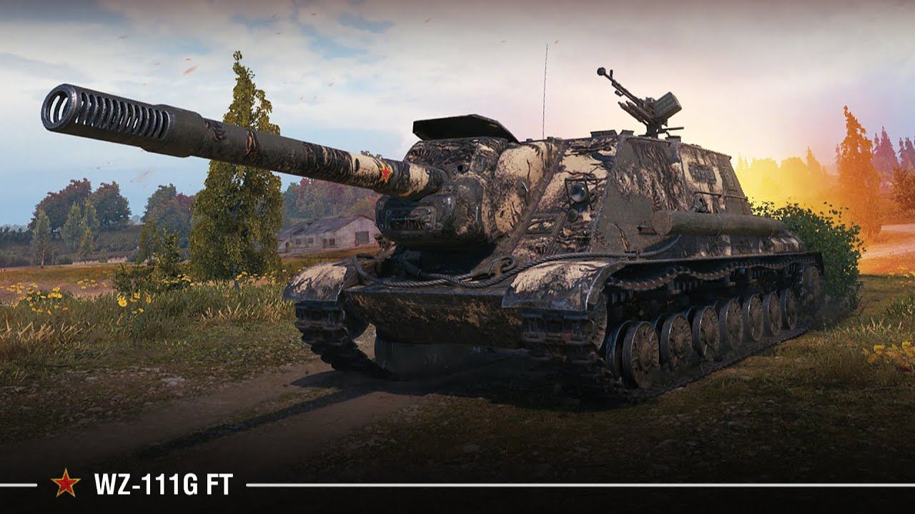 Мир танков. Wz-111G-FT. 4590 урона :) смотреть онлайн