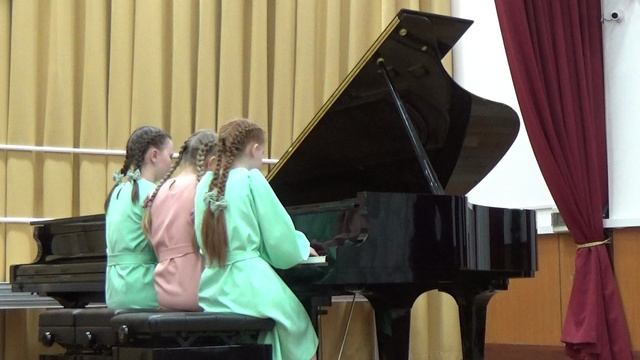 И. С. Бах. Сицилиана. Трушина Софья, Коврижкина Ксения, Кислова Екатерина. смотреть онлайн