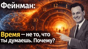 Фейнман:Время — не то, что ты думаешь. Почему?